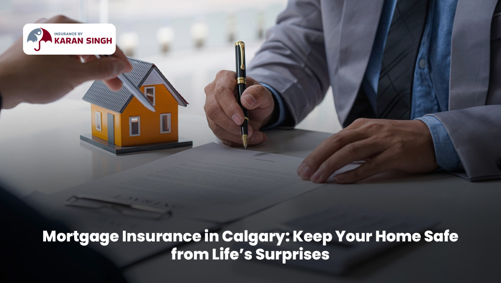 Happy Calgary family standing outside their new home with a sold sign